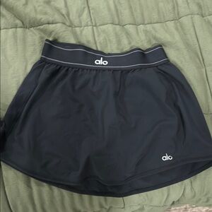 Alo Black Athletic Skirt